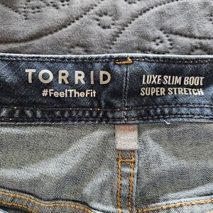 Torrid Luxe Slim Boot Jeans